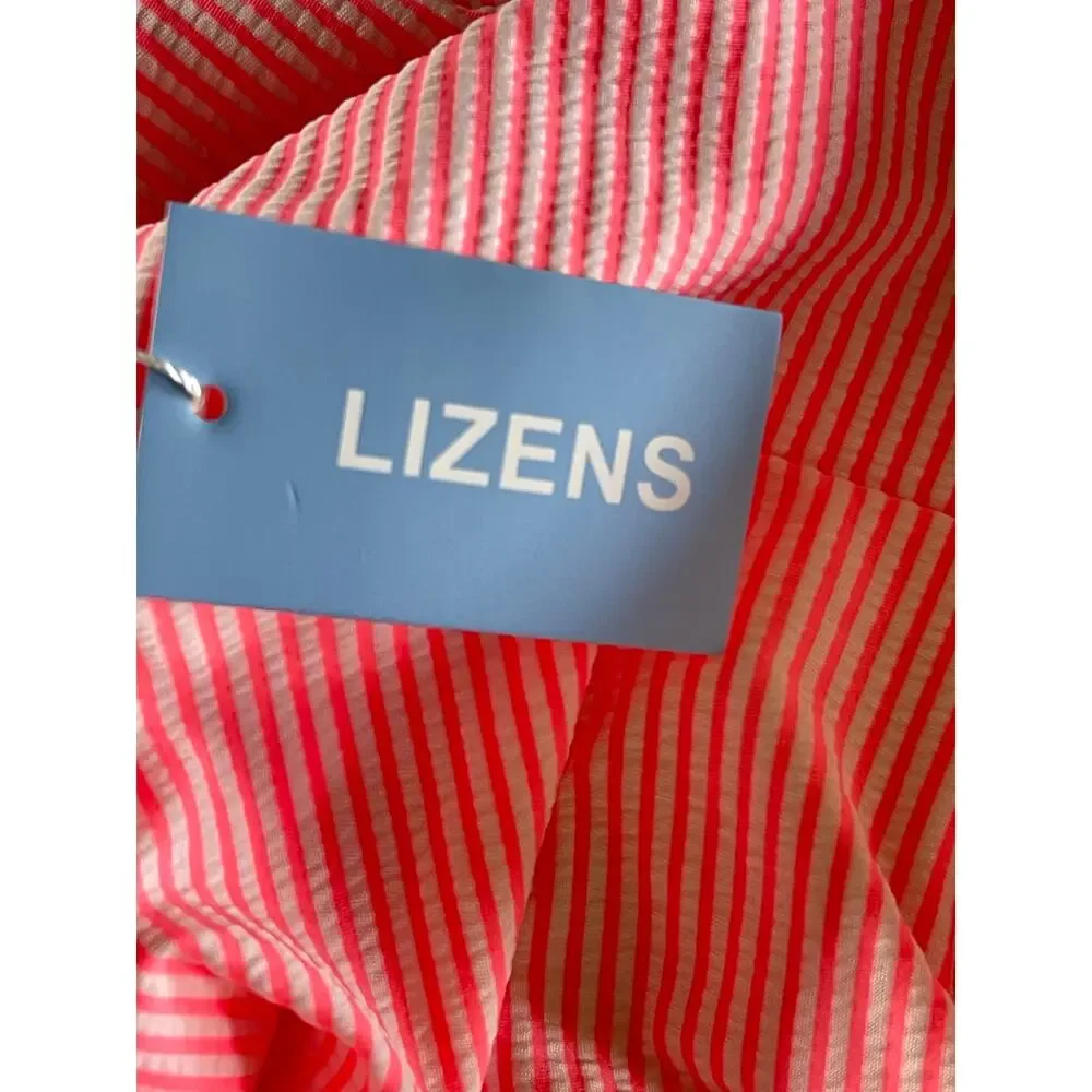 LIZENS Girls Swimsuit Kids Scalloped One Piece Suze 8-9T